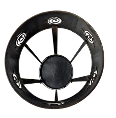 Vienna Secession Patinated Metal Umbrella Stand, 1900s